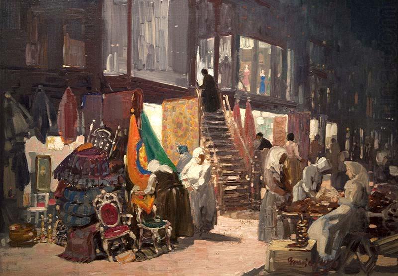 George Benjamin Luks Allen Street china oil painting image